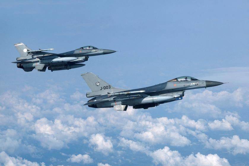 Официально: Нидерланды передадут Украине ещё 6 дополнительных истребителей F-16 Fighting Falcon