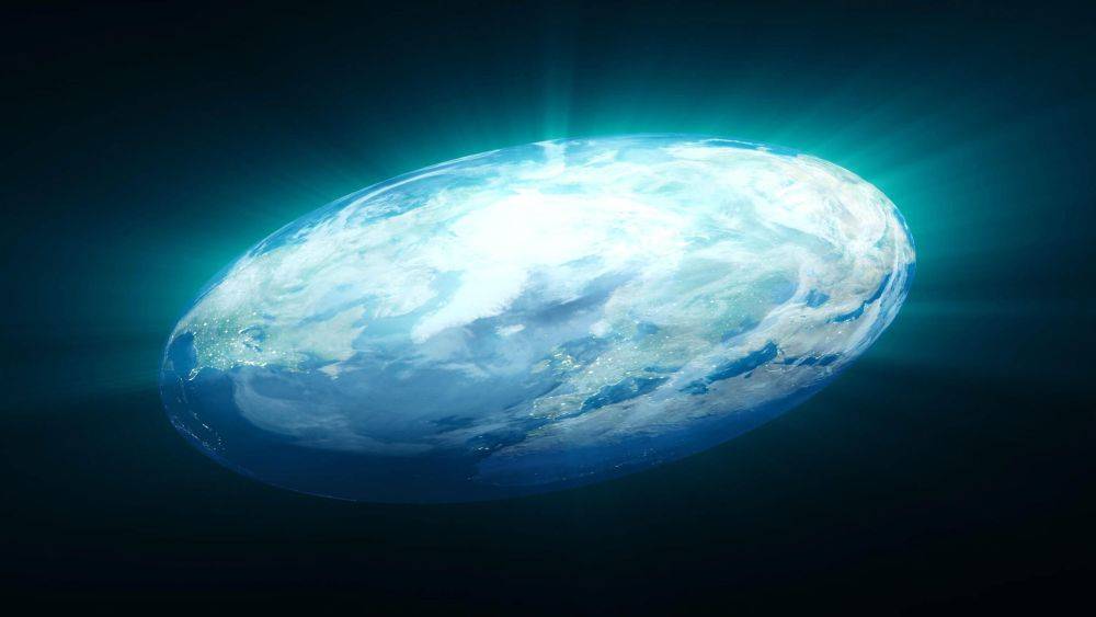 Плоская Земля: шарообразная форма планет сформировалась из сплющенного диска