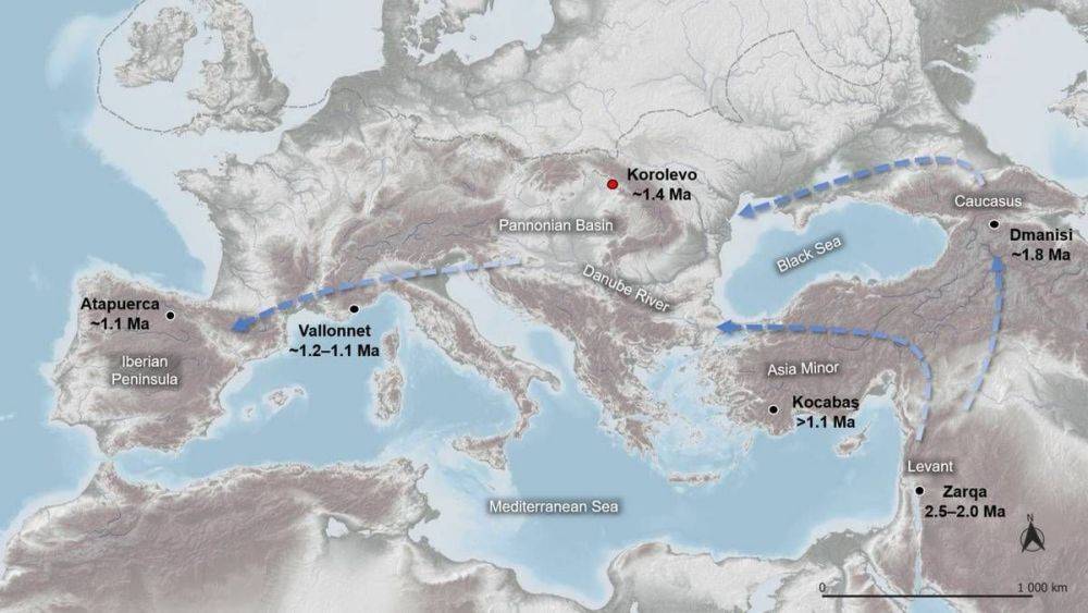 В Украине нашли древнейшие свидетельства присутствия людей в Европе: артефактам 1,4 миллиона лет