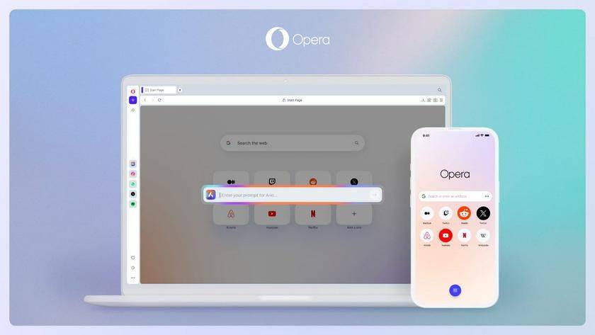 Opera One получит программу AI Features Drop для тестирования новых функций ИИ