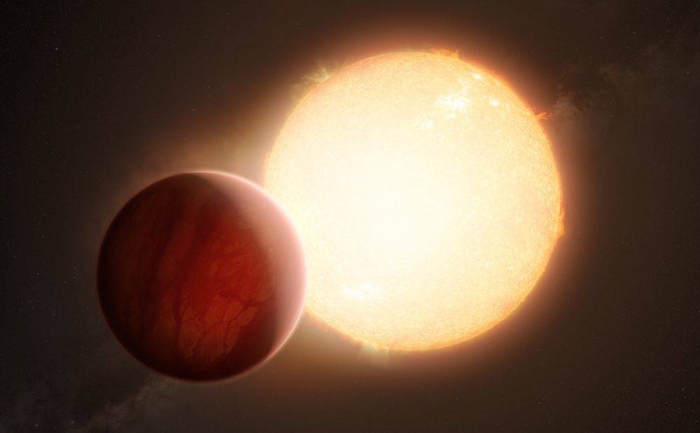 Астрономы нашли теплый юпитер у далекой звезды