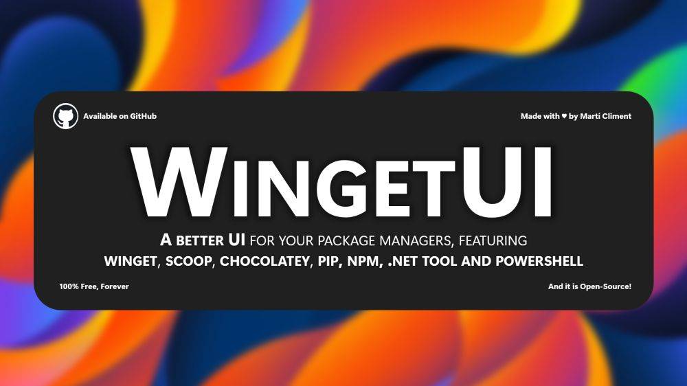 Вышел WingetUI (UnigetUI) 3.0