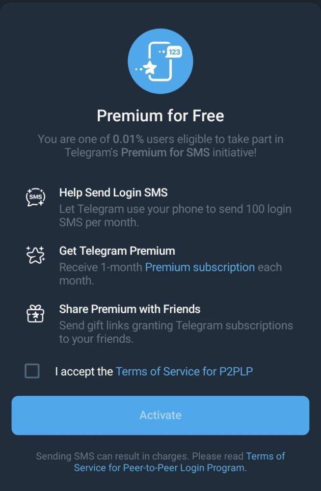 Эксперты предупредили об опасности участия в схеме Telegram «Premium в обмен на отправку СМС с кодами авторизации»