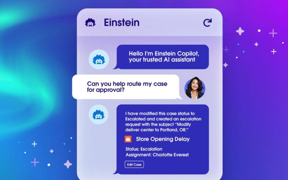 Salesforce выпустила бета-версию Einstein Copilot для работы с CRM
