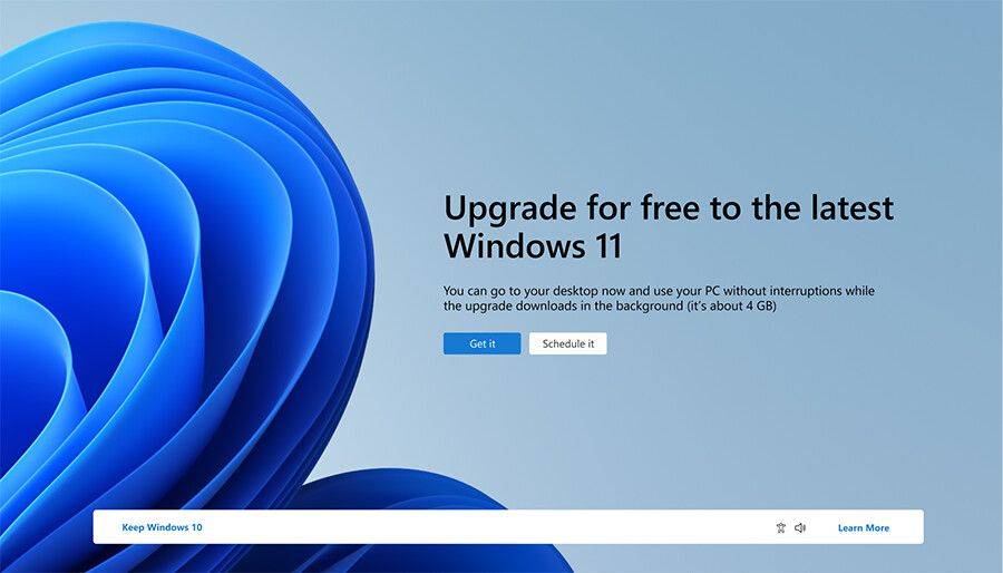 Microsoft предложит с апреля обновить не управляемые IT-отделами корпоративные ПК с Windows 10 Pro до Windows 11