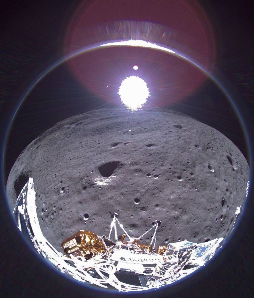НАСА и Intuitive Machines сообщили об успешном завершении лунной миссии IM-1 Nova-C