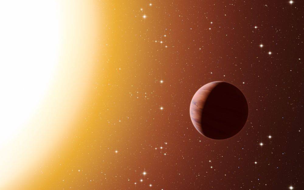 Ученые нашли теплую экзопланету размером с Юпитер