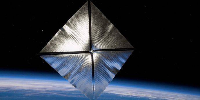 NASA испытает в космосе солнечный парус нового поколения