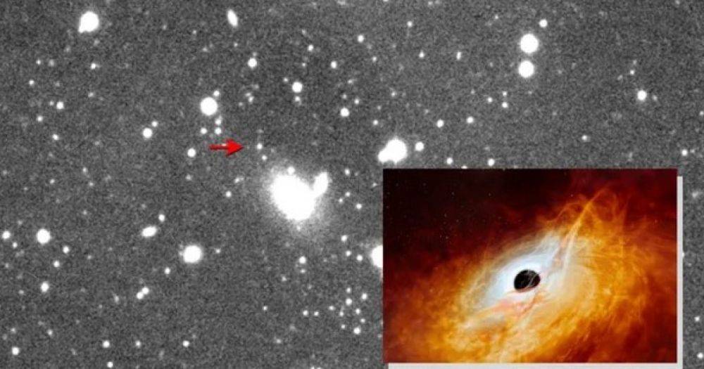 На самом краю Вселенной нашли черную дыру, чей пир длится уже 12,9 млрд лет (фото)