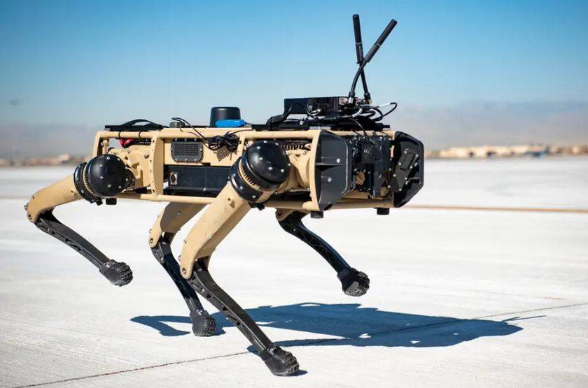 Элитные американские подразделения испытывают вооруженных "роботов-собак"