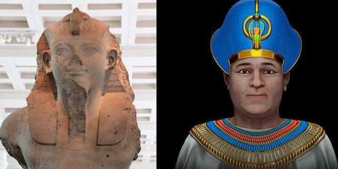 Ученые впервые реконструировали лицо «богатейшего человека в истории»: дедушки Тутанхамона