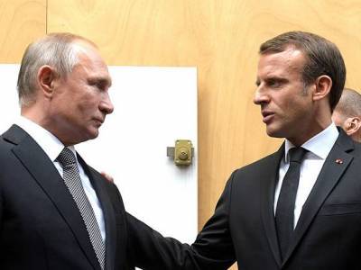 Путин и Макрон обсудили Нагорный Карабах и Белоруссию