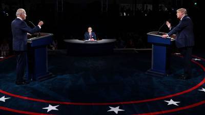 Более 73 млн американцев следили за дебатами Трампа и Байдена