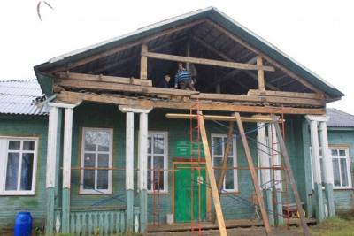Дом культуры в печорском Соколово обновит свой внешний вид