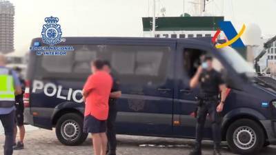 Испанская полиция задержала россиян за перевозку наркотиков