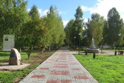 Парк в Тонкино открылся после реконструкции