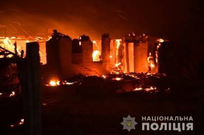 Полиция открыла 7 уголовных производств по фактам пожаров на Луганщине