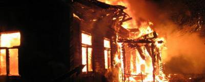 Пожар уничтожил здание железнодорожной станции Крестцы