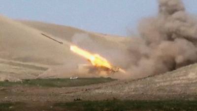 В Армении сообщили о сбитом вертолете ВВС Азербайджана, упавшем в Иране