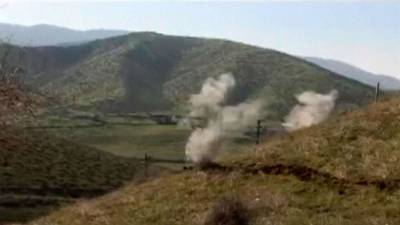 Баку опроверг заявление Еревана о сбитом в Карабахе вертолете