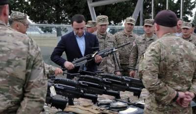 Грузинские военные перешли на пулеметы «натовского» калибра