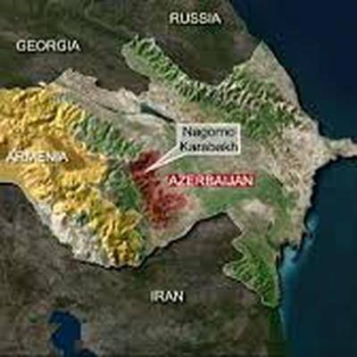Армия Карабаха сбила вертолет Азербайджана, который упал на территории Ирана