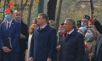 Минниханов открыл памятник поэту в Челябинске