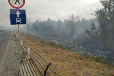 В Станично-Луганском районе ухудшилась ситуация с пожарами: власти приготовились эвакуировать людей