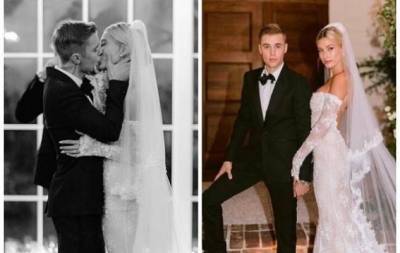 Джастин Бибер и Хейли Бибер трогательно поздравили друг друга с годовщиной свадьбы (ФОТО)
