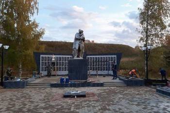 В Белозерске после реставрации откроют Парк Победы