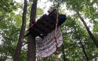 В Германии полиция зачищает лес от эко-активистов