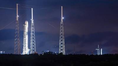 SpaceX отменила старт Falcon 9 со спутниками Starlink за секунды до пуска