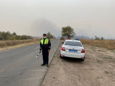 Информация для водителей: в ГИБДД сообщили о пожарах около двух дорог