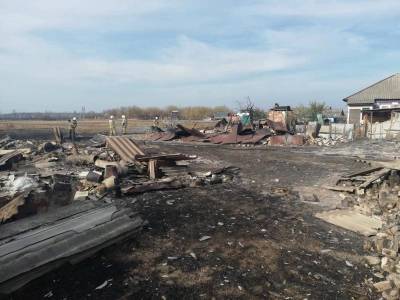 По факту пожара в воронежском селе с десятками сгоревших домов возбудили уголовное дело