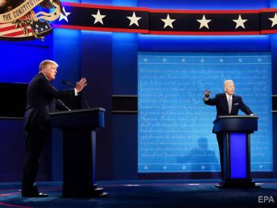 В США изменят формат следующих дебатов Трампа и Байдена
