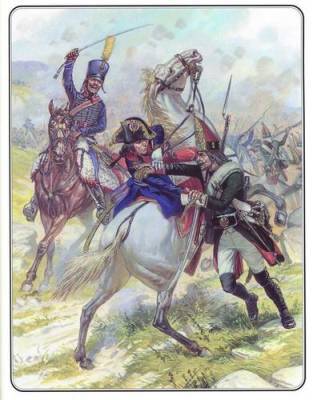 Русские войска в 1799 году в Муттенской долине разгромили вдвое превосходящие силы французов