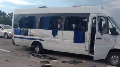 Националисты, атаковавшие автобус под Харьковом, останутся под стражей