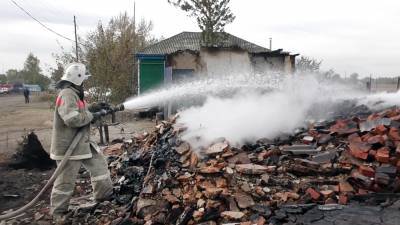 Уголовное дело возбуждено по факту пожара в селе под Воронежем