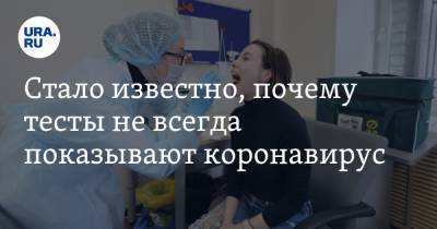 Стало известно, почему тесты не всегда показывают коронавирус