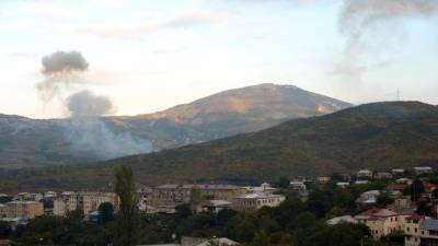 МО Армении опровергло обстрел города в Карабахе с армянской стороны