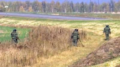 Саперы начали поиск неразорвавшихся снарядов в военном городке под Рязанью