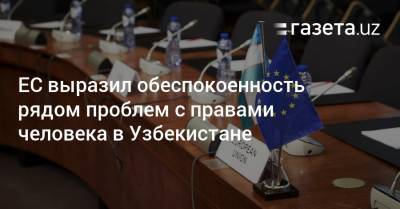 ЕС выразил обеспокоенность рядом проблем с правами человека в Узбекистане