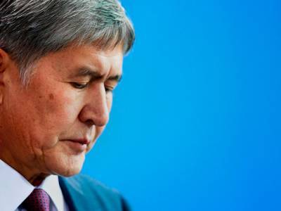 Силовики задержали экс-президента Киргизии Атамбаева и двух его телохранителей