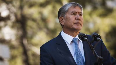 Экс-президент Киргизии Атамбаев задержан за организацию массовых беспорядков
