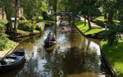 Гитхорн — деревня без дорог, Нидерланды
