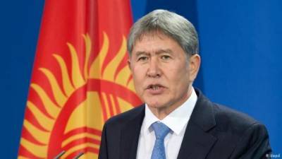 В Кыргызстане задержали бывшего президента страны Атамбаева