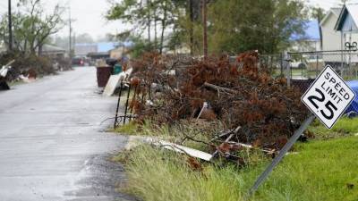 Ураган «Дельта» обрушился на побережье Луизианы