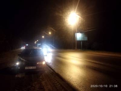 В Сыктывкаре девушка-водитель сбила пешехода на эжвинской трассе