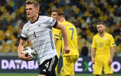 Сборная Украины минимально уступила Германии в матче Лиги наций