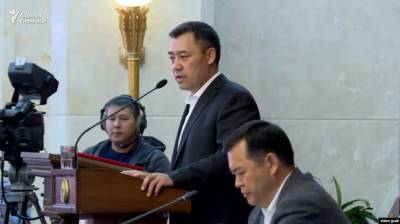 Парламент Кыргызстана избрал Садыра Жапарова новым премьер-министром
